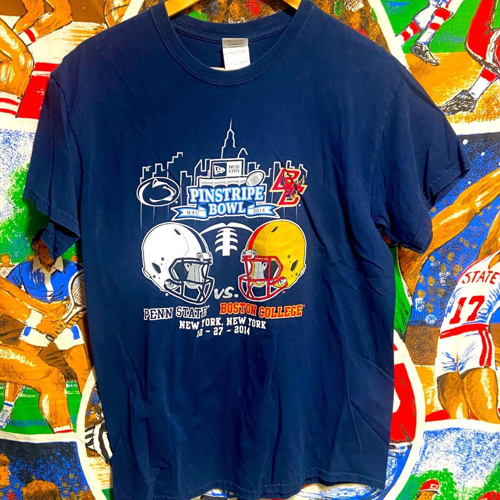 Penn State Vs Boston College Pinstripe Bowl Teeshirt